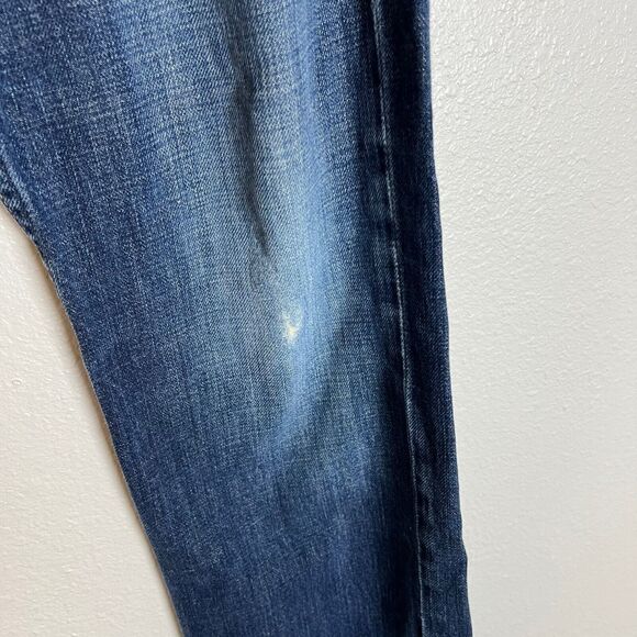American Eagle Slim Straight Jeans Mens Size 30 Blue Denim 100% Cotton - Picture 5 of 10